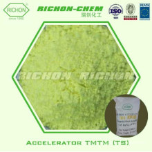 Sustancia química de goma de la pureza elevada de RICHON C6H12N2S3 CAS NO. 97-74-5 Rubber Accelerator TMTM TS